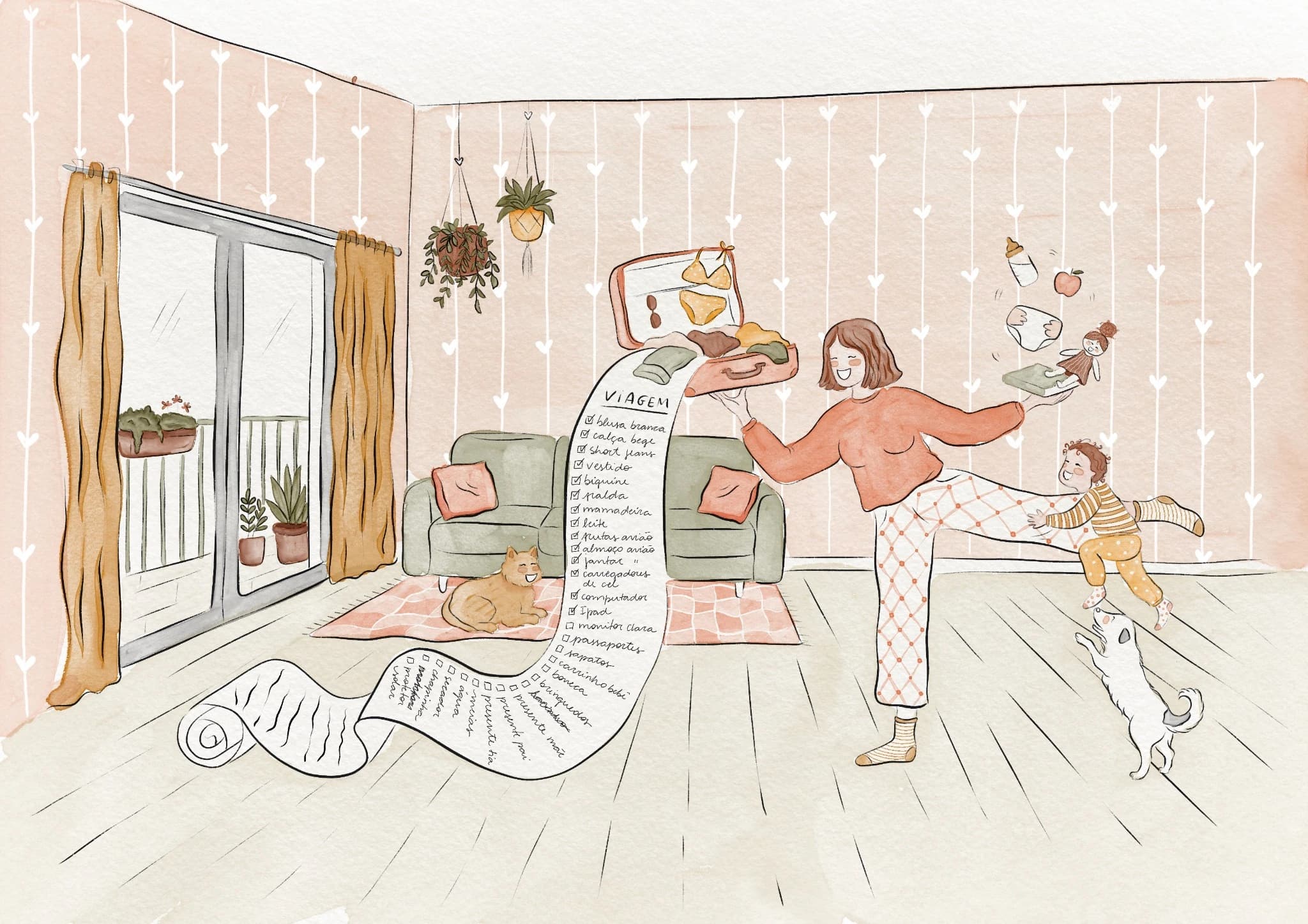 Super Mama\u2019s Club sample postcard (A5 horizontal)