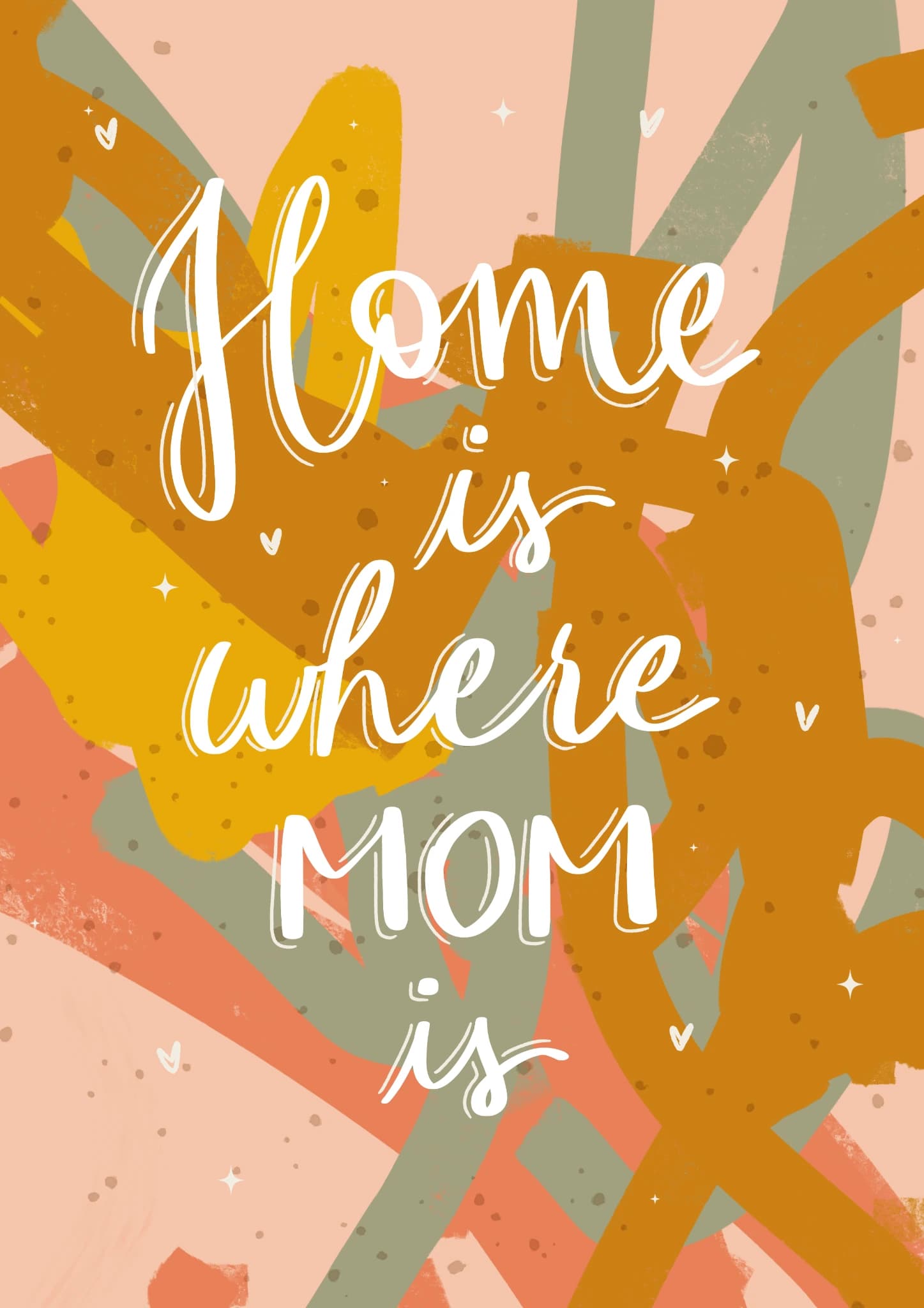 Super Mama\u2019s Club sample artwork (A5 vertical)